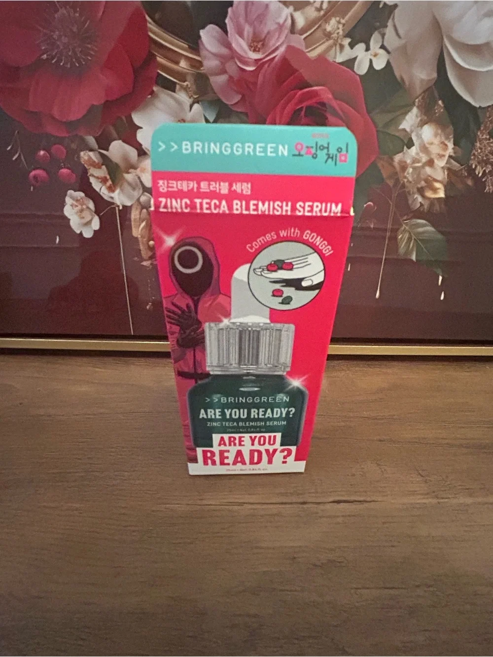 Bring Green X Squid Games Zinc Tea Blemish Serum